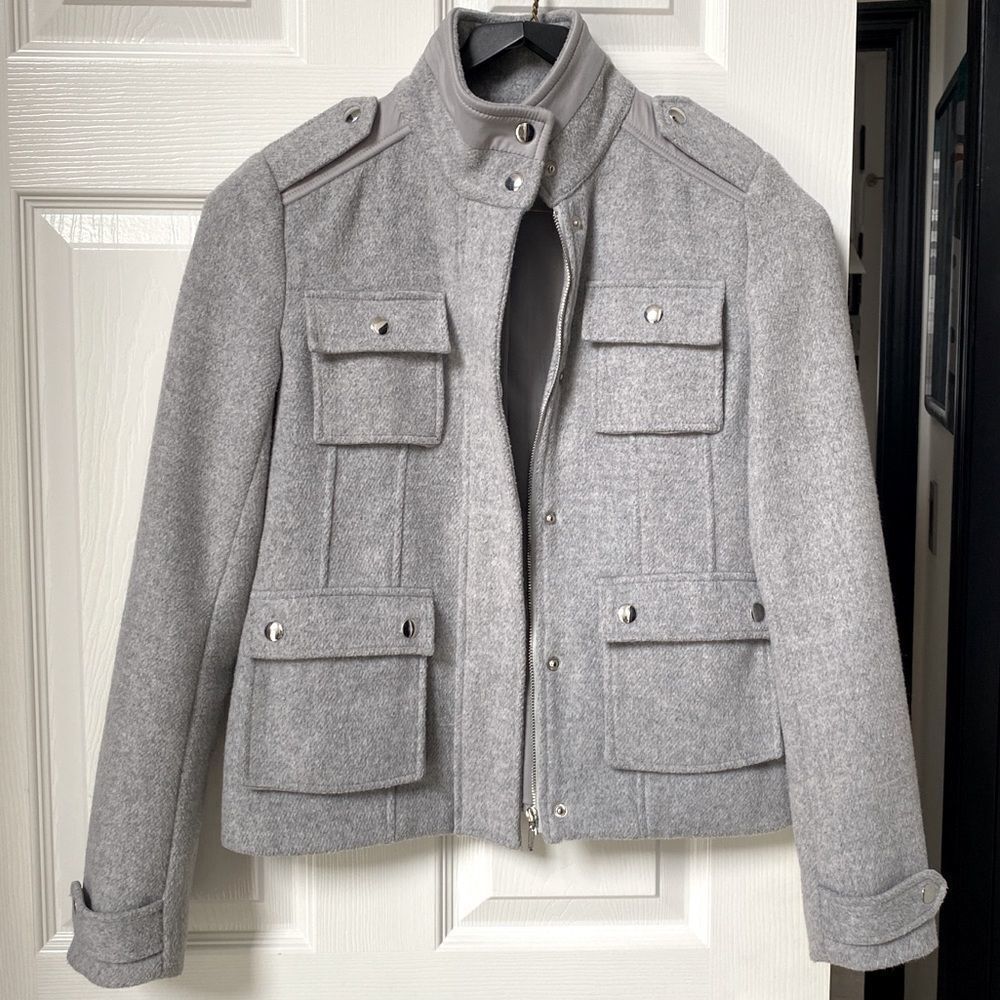 Calvin Klein Gray Fall/Winter Jacket
